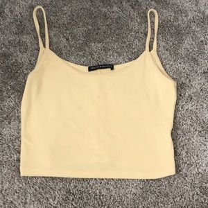 brandy melville cropped tank top